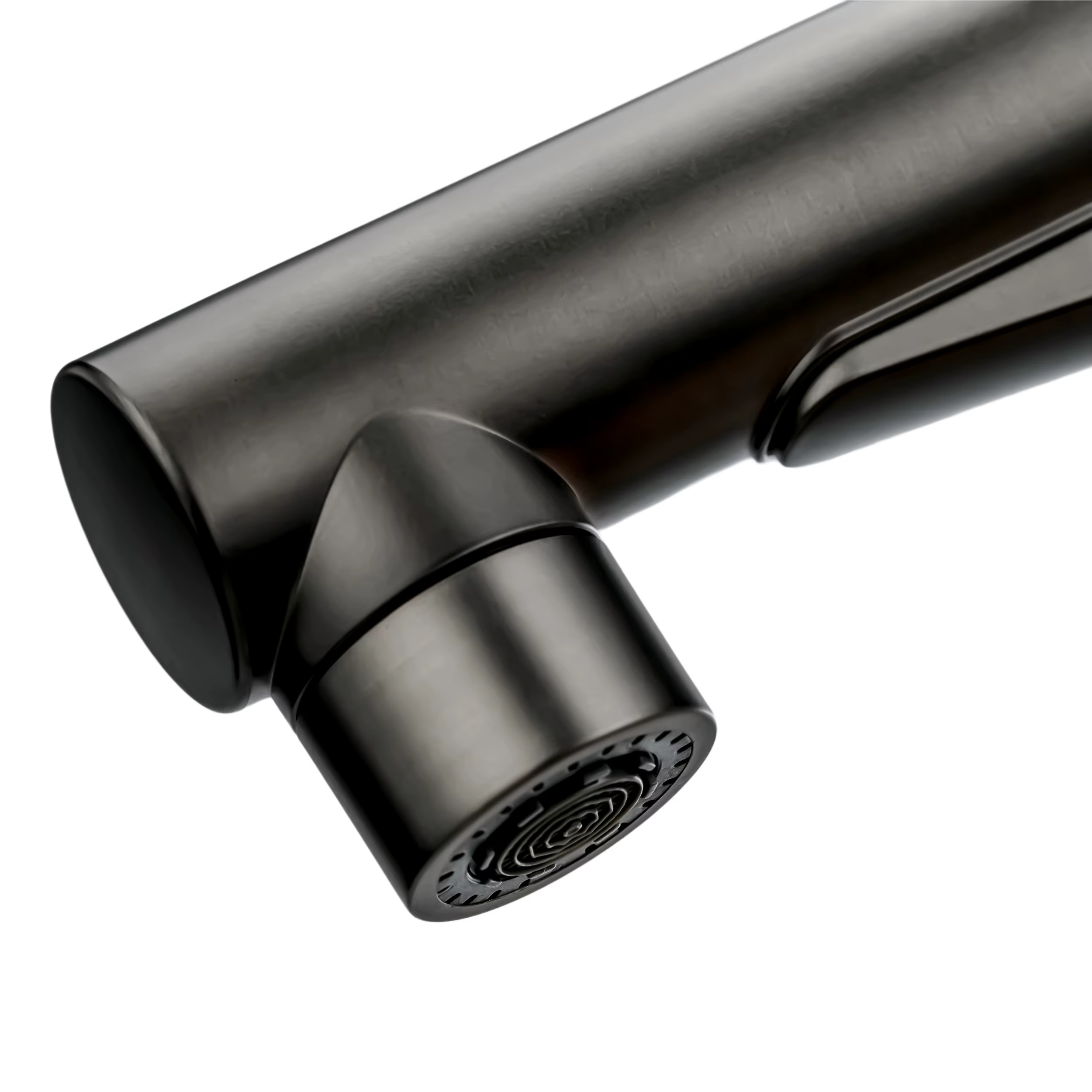 Grifería extensible lavamanos chorro bucal cobre macizo — foto real importador Cúcuta Colombia