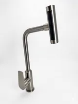 Grifo Cocina Pro 360° peso real — 1.2 kg acero macizo